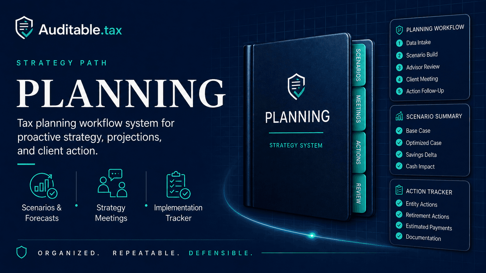 Tax planning system preview